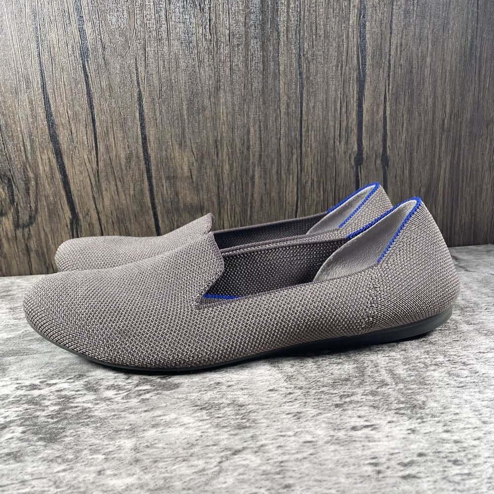 Rothy's The Loafer Mocha 8 Shoes Flats Slip On Rothys EUC - Picture 4 of 9